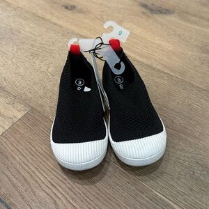 Cat & Jack Black and Red Kids Sneakers